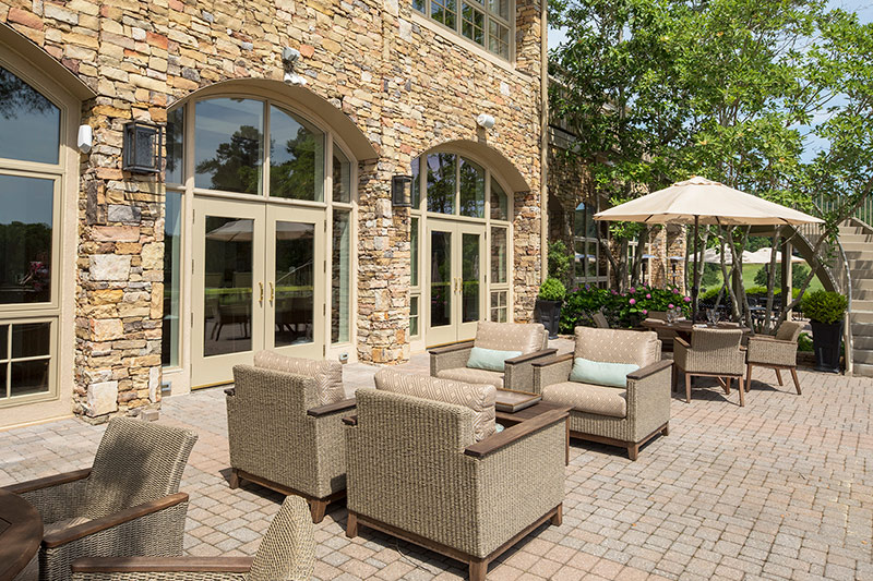 governors club chapel hill outdoor entertaining